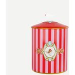 Pip Studio Love Birds Kırmızı Pembe Porselen Saklama Kabı 1300 ml - Kırmızı - Pembe - 2 Parçadır Kapağı Mevcut