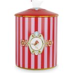Pip Studio Love Birds Kırmızı Pembe Porselen Saklama Kabı 1300 Ml