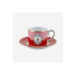 Pip Studio Love Birds Kırmızı Porselen Kahve Fincanı 90 Ml