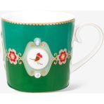 Pip Studio Love Birds Yeşil Porselen Kupa 150 ml - 1 Adet