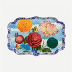 PIP STUDIO Royal Collection 26 cm Mavi Porselen Tepsi
