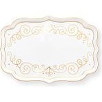 Pip Studio Royal Gold White Beyaz Porselen Tepsi 26 cm