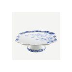 PIP STUDIO Royal White Collection 24 cm Mavi Beyaz Porselen Kek Standı