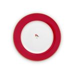 Pip Studio Yemek Tabağı LOVEBİRDSKIRMIZIYEMEKTABAĞI26,5CM
