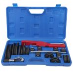 Pipe Bender Tüp 90° Bent Manual Bending Machine Hand Tools CT-, Boru bükme düz, Fonksiyonel sağlam boru bükme Makinesi, güvenli Ergonomik Kompakt yapı, Bakır Borular için