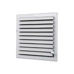 Pipenax 55x55 Menfez Banyo Wc Hareketli Yüzeysel Menfez Panjur plastik