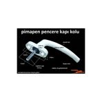 Pipenax PVC PİMAPEN PENCERE KOLU TEKLİ PENCERE KOLU