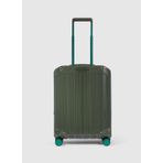 Piquadro BV4425PQLS3 Yeşil Kabin Boy Çekçekli Sert Unisex Valiz