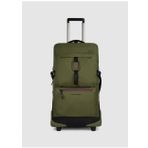 Piquadro BV6379C2O Haki Çekçekli Kumaş Unisex Valiz