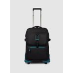 Piquadro BV6379C2O Siyah Çekçekli Kumaş Unisex Valiz