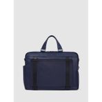Piquadro CA5981S130 Mavi Erkek 42x29x12 cm Deri Laptop Çantası