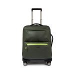 Piquadro Yeşil Unisex Çekçekli Kumaş Valiz BV6377C2OW