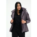 PIQUE Kadın Mont Kadın Kapüşonlu Elyaf Dolgulu Oversize Mont.