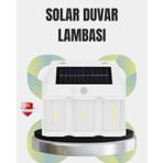 PIR Sensörlü Solar Lamba – Otomatik Şarj ve Gece Aydınlatma