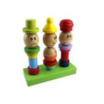 Piramigo Kule Komik Yüzler Karakter Kümeleri Character Phiz Set Of Tower Ahşap Oyuncak