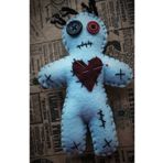 Piramigo Voodoo Doll Bebek Renkli Karışım Ilkel Bebek Zombi Bebek Vudu Düğünü Vudu Dekoru Gökkuşağı Vuduları
