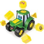 Piramit 46654 Tomy John Deere - Traktör Johnny ve Sayılar +18 Ay - Yeşil
