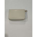 Piramit Bayan Cüzdan Düz Model Krem - 01-Krem