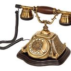 Piramit Varaklı Klasik Telefon