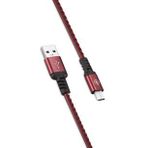 Piranha 3321 Kırmızı Mikro USB Data Kablosu