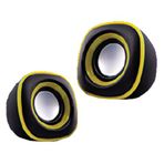 Piranha 5614 Sarı Stereo Hoparlör