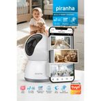 Piranha Ip Bebek Kamerası Gece Görüşlü HD 1080P | Hareket Sensörlü | Bebek Telsizi | Wifi & Tuya Smart