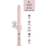 Pirantech KS-332 32MM Kalın Saç Maşası - Hacimli Doğal Dalga ve Bukle Yapıcı 80W - Pembe