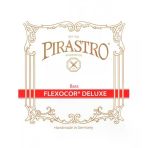 Pirastro 340020 Kontrabas Tel Seti - Flexocor Deluxe 3/4 Ve 4/4 Kontrabaslarla Uyumlu (Medium - Orchester Seri) | Çelik Çekirdek Üzerine Krom Çeli