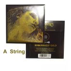 Pirastro 415221 Keman Tek Teli - Evah Pirazzi Gold A (La) 4/4 Kemanlarla Tam Uyumlu (Üst Segment - Alüminyum Sarım) | Evah Gold Serisine Özel Alt�