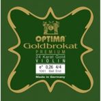 Pirastro Optima Goldbrokat Premium 24 Karat Altın E ( Mi ) Tek Keman Teli