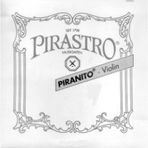 Pirastro Piranito 4/4 keman teli seti, orta ölçekli çelik teller, top ucu yedek aksesuar, öğrenciler için ideal keman oyuncuları