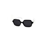 PIRATA Unisex Oval Güneş Gözlüğü, Tek Ebat, GL1022, Şeffaf - Transparan-Füme3, üniseks-yetişkin