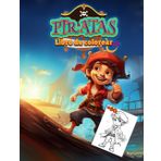 Piratas Libro de Colorear para Niños: Diversión para pequeños aventureros de 4 a 10 años. 60 ilustraciones piratas para colorear. Horas de entretenimiento y desarrollo de la creatividad