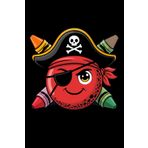 Pirate Basketball Back To School Notebook Journal: Perfect for note-taking, planning, work, travel, idea jotting, habit tracking, 120 Pages, Medium 6 x 9 Inches