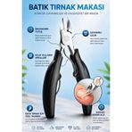 PİRAYE AKSESUAR Batık Tırnak Makası • Kalın & Mantarlı Tırnak Pensi • Çelik Makas