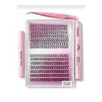 PİRAYE AKSESUAR Takma Kirpik Seti 280'li Yapıştırıcı Sabitleyici Çıkarıcı Remover+Takma Kirpik Cımbızı • 30D 40D