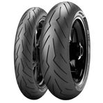 Pirelli Diablo Rosso III Corsa Aprilia Shiver 750 120/70ZR17 ve 180/55ZR17 Motosiklet Ön-Arka Takım Lastiği (Yaz) (Üretim Tarihi Danış)
