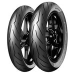 Pirelli Diablo Rosso Sport 100/80-17 ve 140/70-17 Motosiklet Ön-Arka Takım Lastiği (4Mevsim) (Üretim Tarihi Danış)