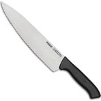 Pirge 38261 21 cm Siyah Ecco Dişli Şef Bıçağı