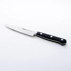 Pirge 49017 Classic Geniş Steak Bıçağı 13 Cm Siyah