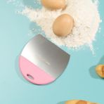 Pirge Creme Home 10 cm Pembe Hamur Kazıyıcı