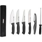 Pirge Gastronomi Bıçak Seti Çantalı 6'lı Set