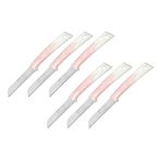 Pirge Pure Line Solingen Meyve Bıçağı Seti 6'lı Pembe, Tırtıklı Sebze Meyve Bıçak Seti