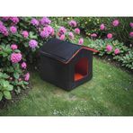 PIRIL Dış Mekan Su Geçirmez Sabitlenebilir Fermuarlı jumbo Kedi Köpek evi 52x48x48