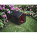 Pırıl Jumbo Dış Mekan Su Geçirmez Fermuarlı Kedi Köpek Evi 52x48x48C cm Konforlu ve Dayanıklı