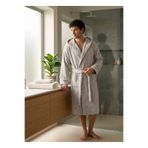 PIRILTI COLLECTION KAPŞONLU BORNOZ (MİCROCOTTON HAVLU)-(Boy:115-125 cm arası)