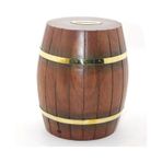 Pirinc Ahsap Fici Kumbara 18 Cm Wb536