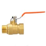 Pirinç Boru Top Vanası Erkek Kadın İpliği 3/4bsp DN20 STURDY CHEATOFF Kontrol Suyu