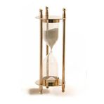 Pirinç Denizcilik Grubu Marine Aksesuar-Kum Saati-25,5*7,5*7,5 Cm-Jttr31310A