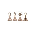 Pirinç Denizcilik Grubu Marine Aksesuar-Masa Üstü Zil 4 Lü-13*6*6 Cm Adet-Jttr36215